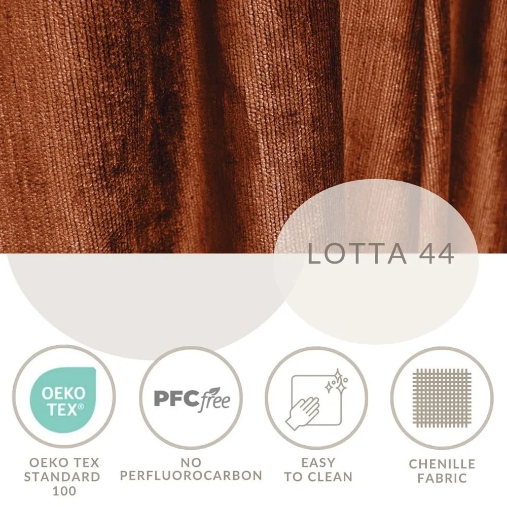 Letto matrimoniale imbottito color mattone con contenitore con rete inclusa 180x200 cm Etero – Maison de Rêve