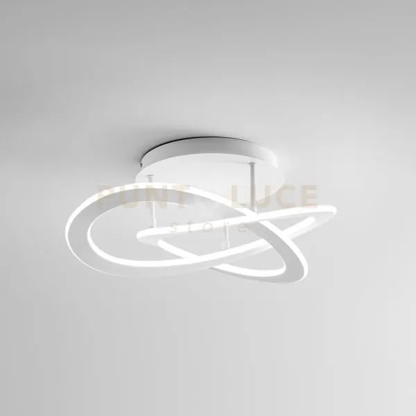 Yara p/m plafoniera led 3000k 1900lm 40w  dimmerabile 60cm silicone...
