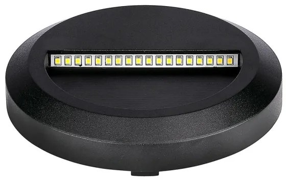 LED Illuminazione delle scale per esterni LED/2W/230V IP65 3000K nero