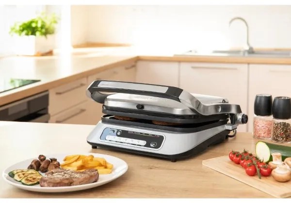 Sencor grill a contatto 2100W/230V cromo opaco