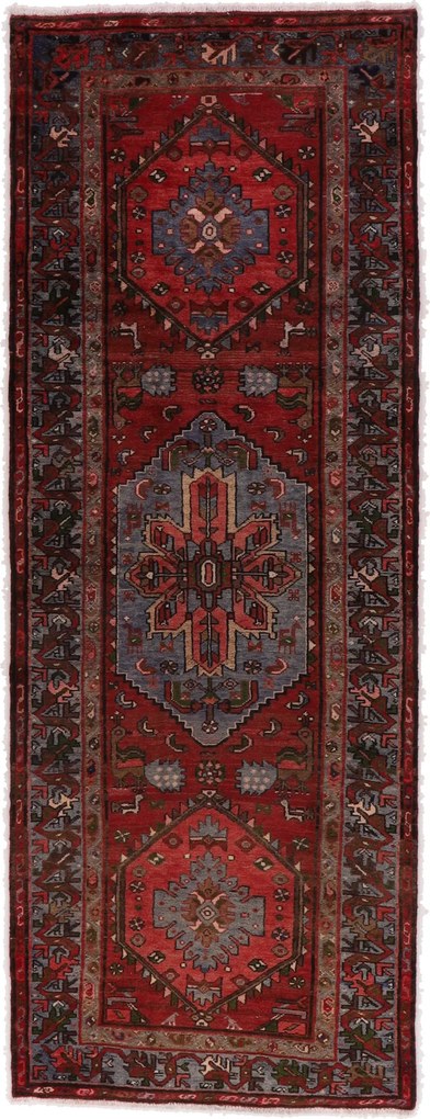 Hamedan Tappeto persiano 290 x 110 (Iran) Annodato A Mano