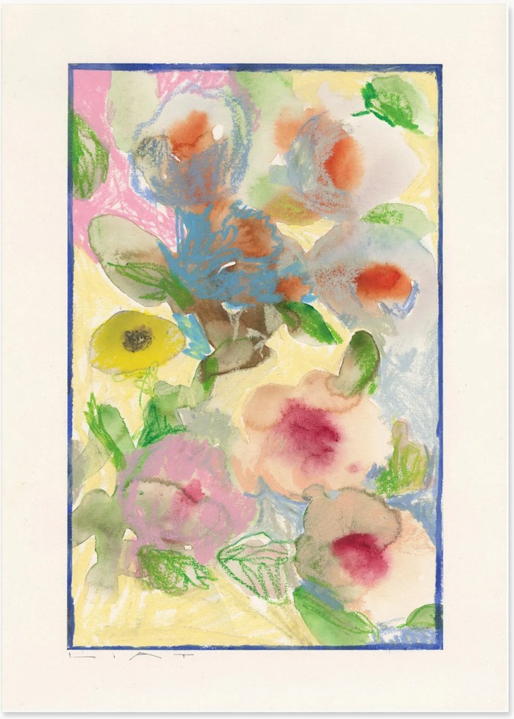 Stampa digitale Flower Window