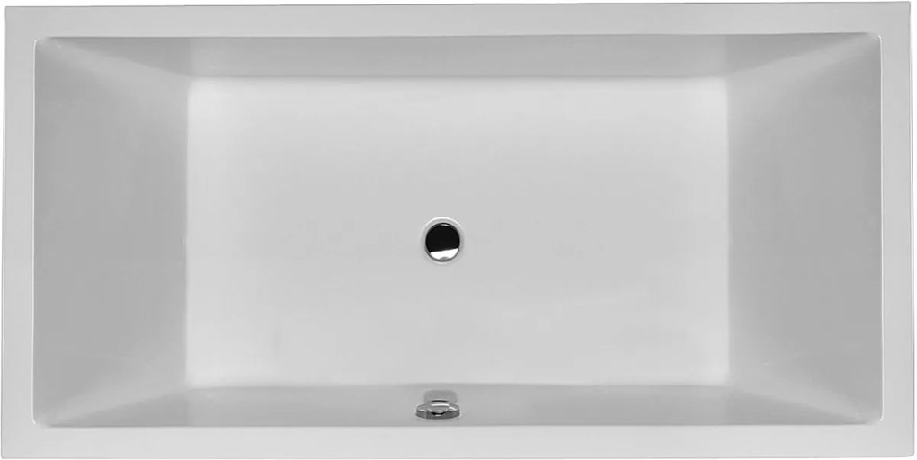 Duravit Starck vasca da bagno rettangolare 180x90 cm bianco 700052000000000