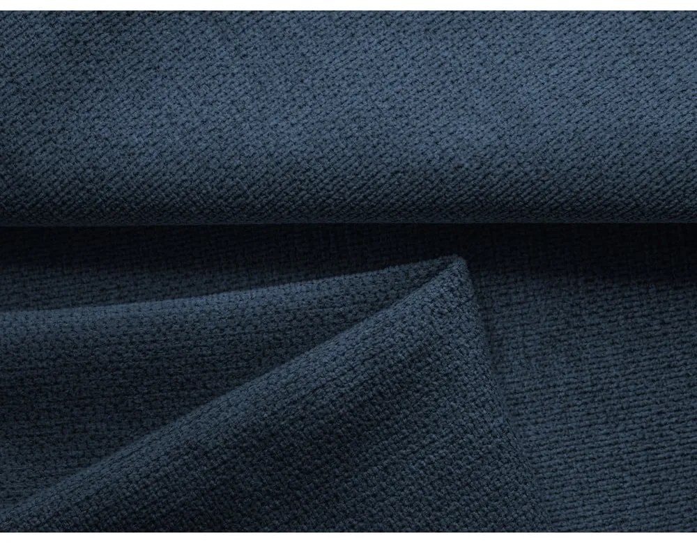 Divano angolare blu (con penisola a destra) Malie – Makamii