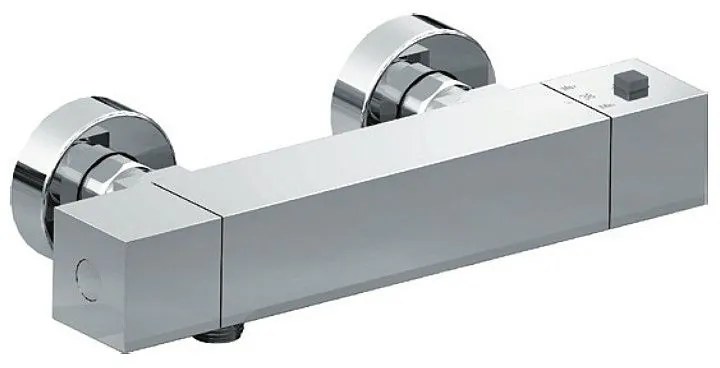 Kamalu - miscelatore doccia termostatico con doccetta modello kt8000