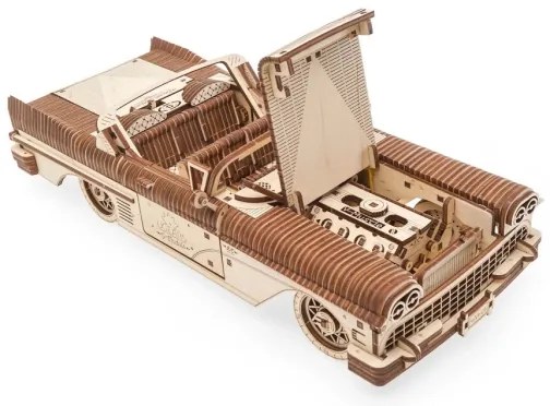Ugears - 3D puzzle meccanico in legno Cabriolet