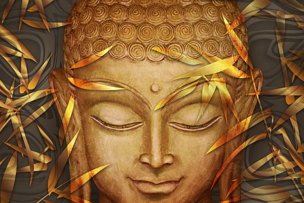 Quadro su tela – Buddha sorridente