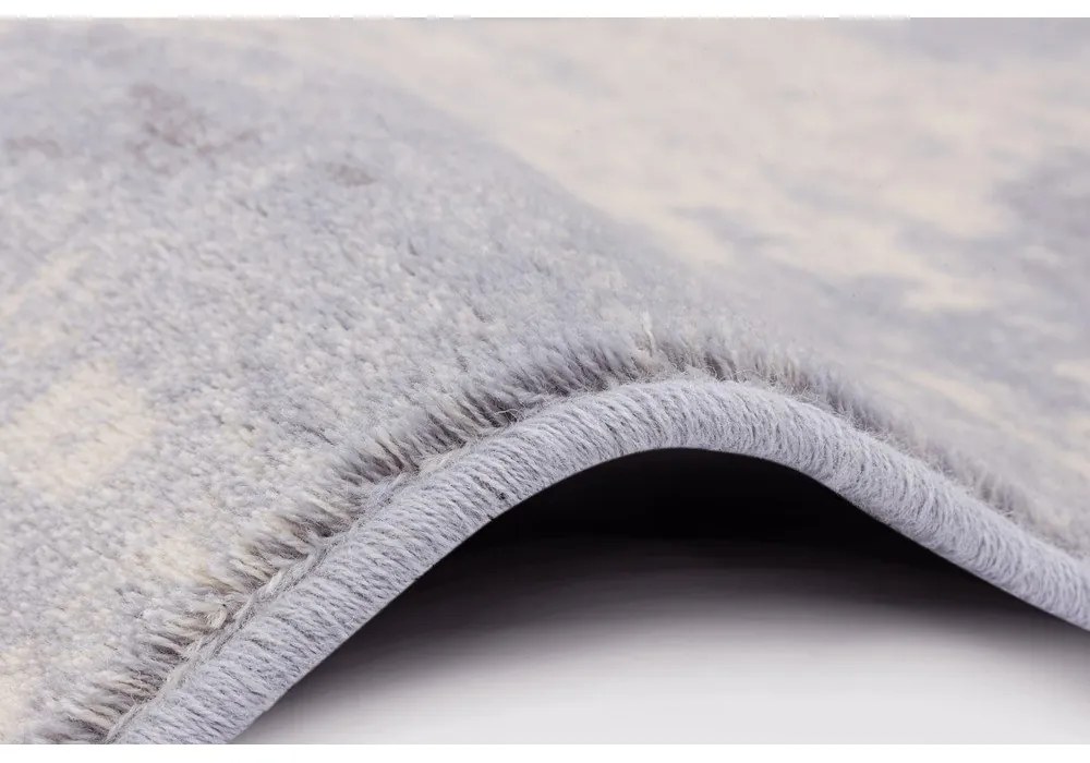 Tappeto in lana grigio 200x300 cm Mist - Agnella