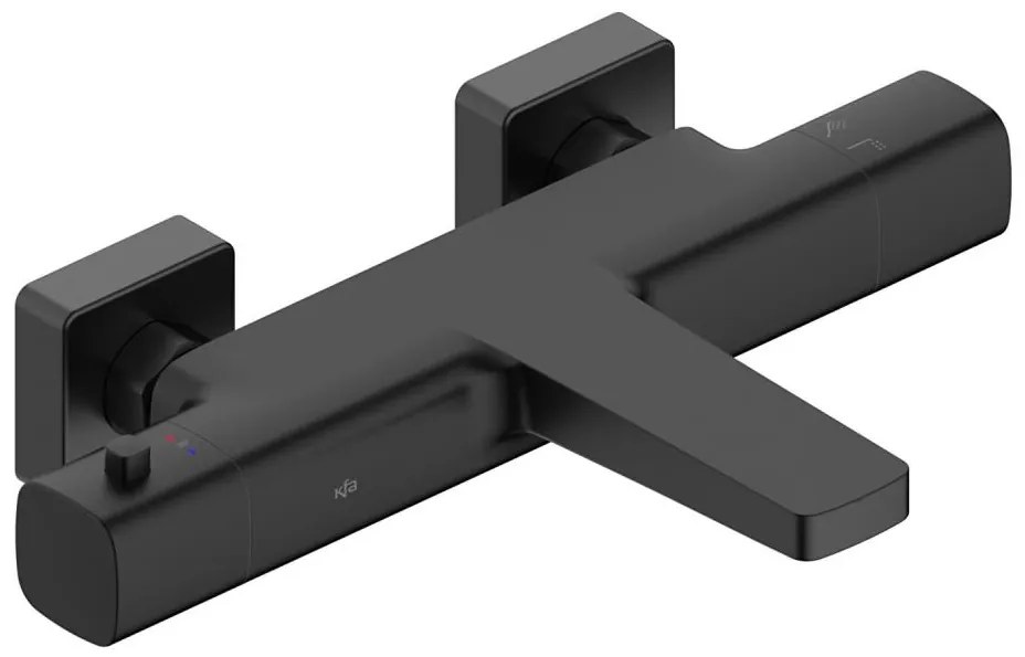 KFA Armatura 5754-010-81 - Miscelatore termostatico per vasca MALAGA nero