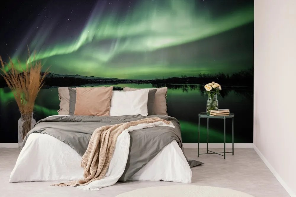 Carta da parati – Aurora boreale