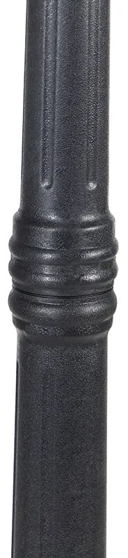 Lanterna da terra intelligente nera 3 luci IP44 con Wi-Fi ST64 - Capital