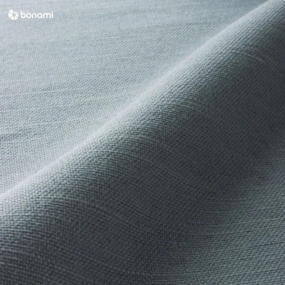 Letto matrimoniale imbottito azzurro con contenitore con rete inclusa 140x200 cm Lotte – Meise Möbel