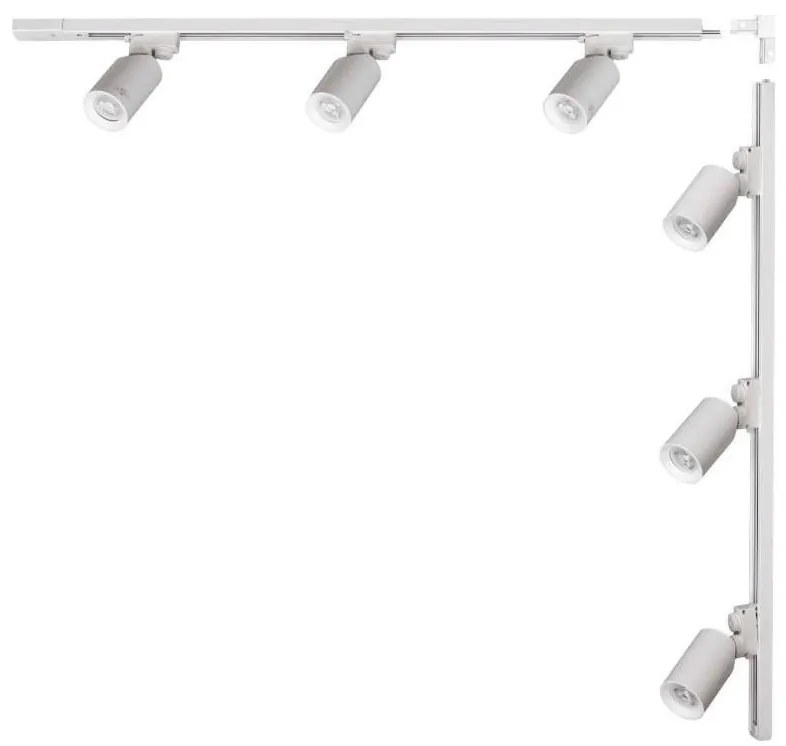 Zuma Line 3567 - Faretto per sistema a binario TORE 6xGU10/35W/230V bianco