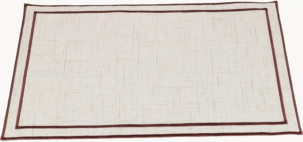 Set di 4 tovagliette americane in cotone Tabletop