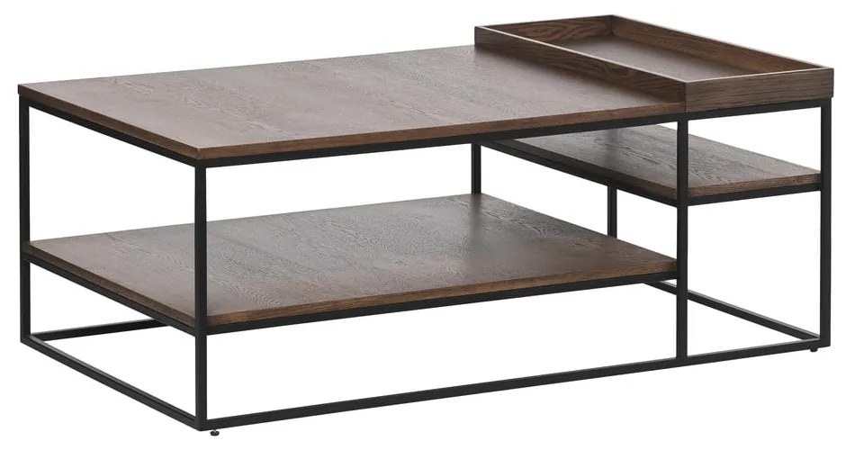 Tavolino marrone 70x120 cm Rivoli - Unique Furniture
