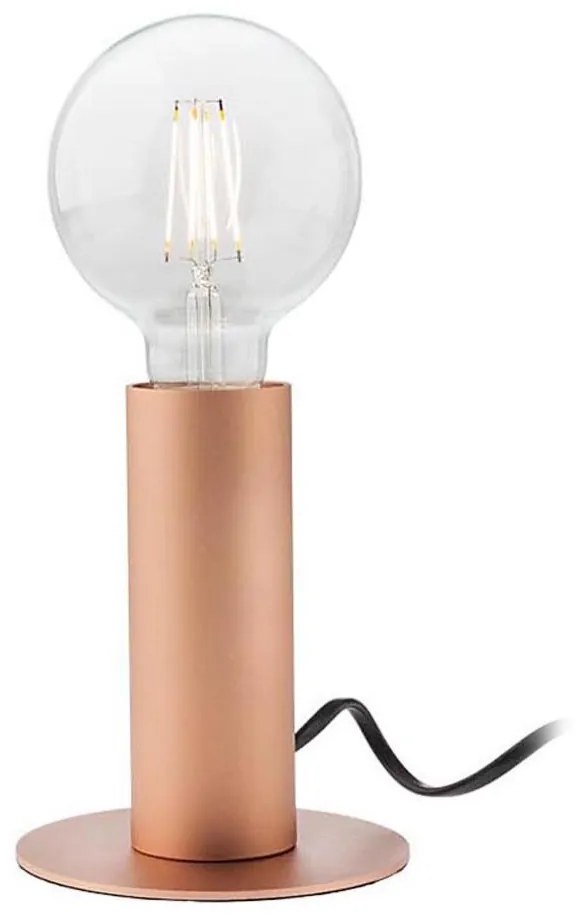 Redo 01-2131 - Lampada da tavolo Touch RIVET 1xE27/42W/230V rame