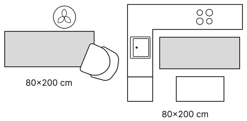 Passatoia arancione lavabile 80x200 cm Colors of Joy – Vitaus