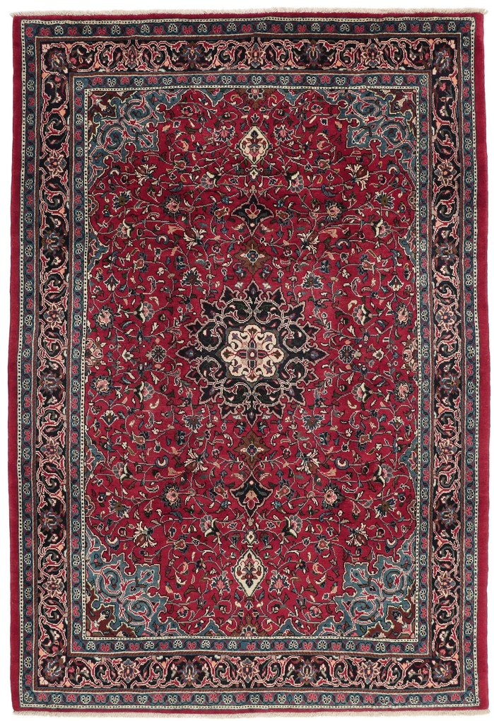 Mahal Tappeto 320x220 (Iran) Annodato A Mano