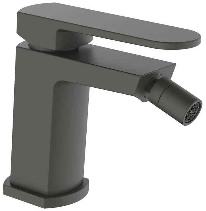 Rubinetto per bidet Zefir AQUASANIT grigio verniciato a polvere opaco