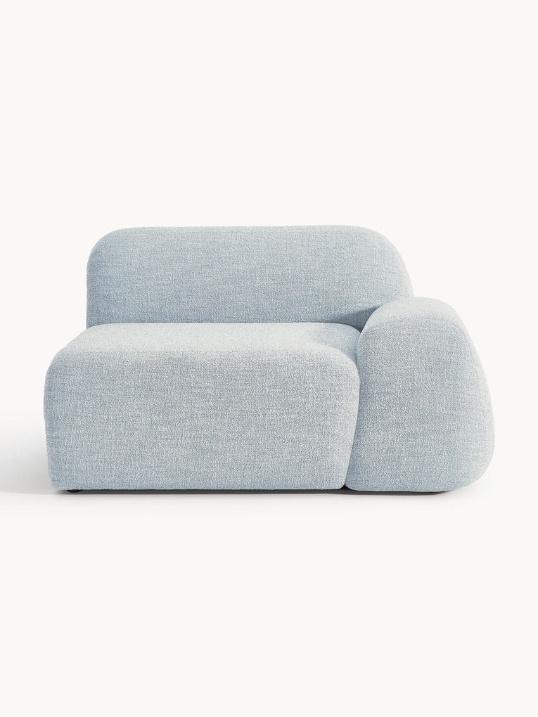 Modulo angolare in bouclé Wolke