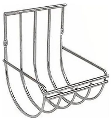 Porta rotolo 12x12,5 cm cromo lucido