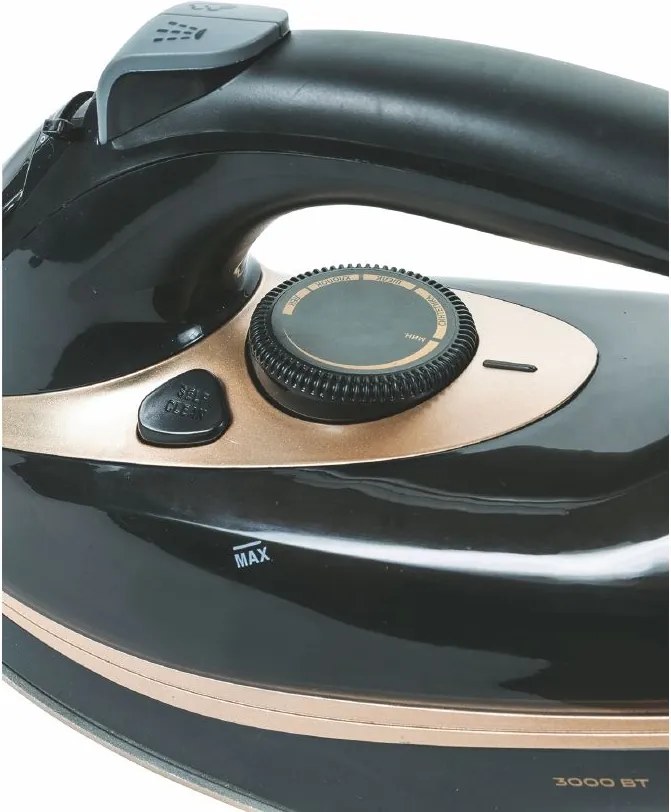 Ferro da Stiro 360ml 3000W Kooper Keramos Nero e Oro...