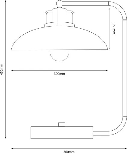 Lampada da tavolo FELIX 1xE27/60W/230V verde