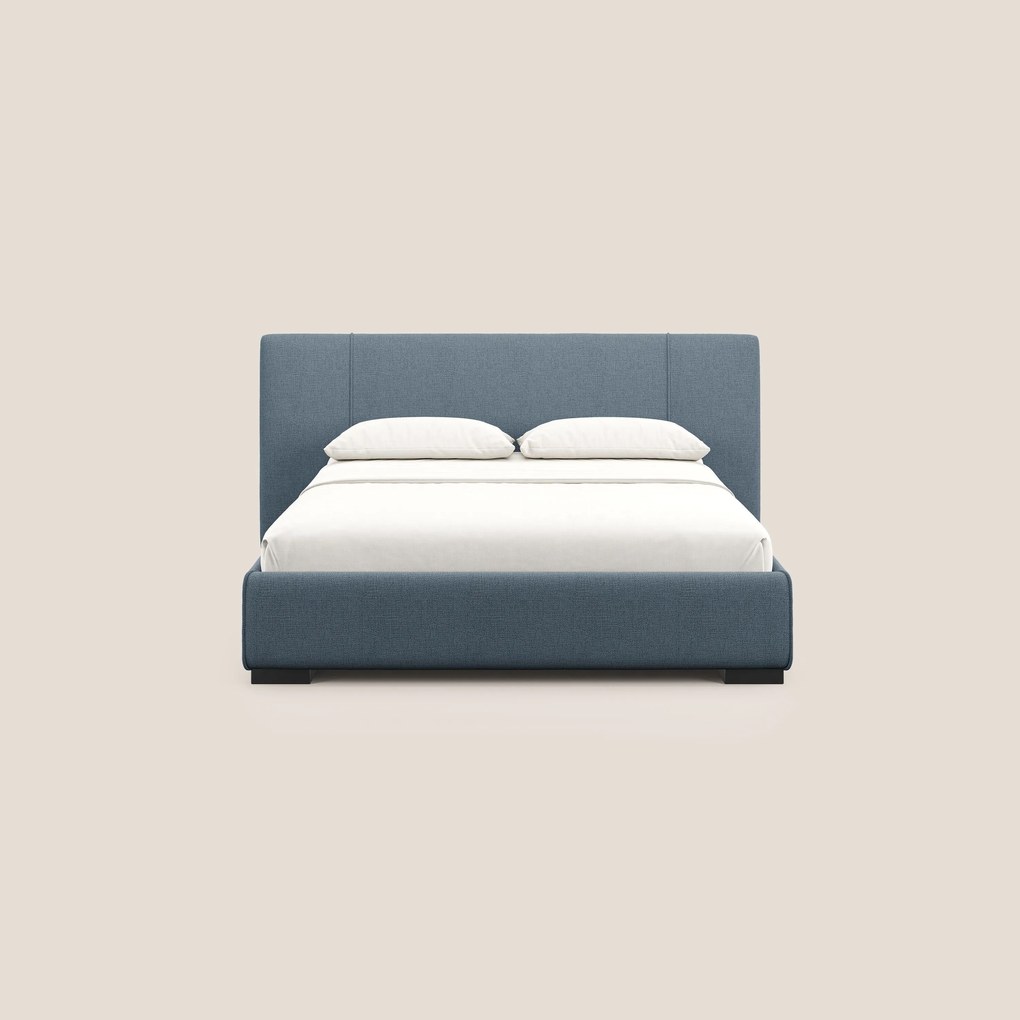 Omero letto imbottito contenitore sfoderabile in tessuto fiammato impermeabile T14
