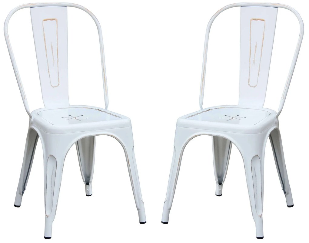 AGATHA - sedia industrial set da 2