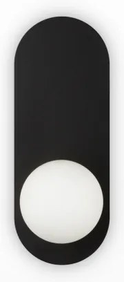 Maytoni MOD419WL-01B - Applique BAO 1xG9/28W/230V nero