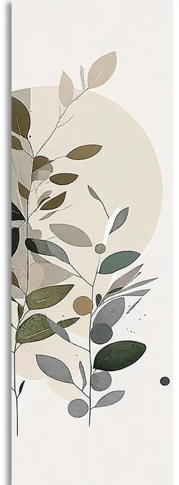 Quadro su tela – Piantine boho con motivo