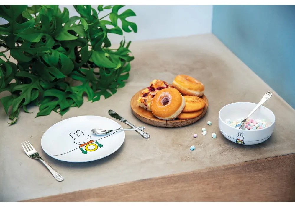 Set da pranzo per bambini in porcellana 6 pezzi Miffy - Zilverstad