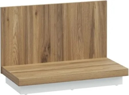 Base Per Mensola Lewis 60x30x40 Cm Effetto Legno Rovere Valencia Secret Grey