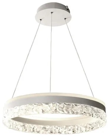 Lampadario a sospensione con filo LED dimmerabile LED/80W/230V 3000-6500K bianco + telecomando