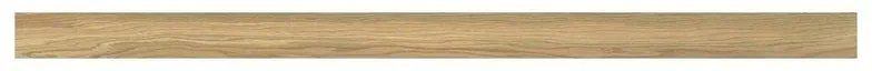 Piastrella battiscopa Fiemme in gres porcellanato beige scuro opaco L 60 x H 6.5 cm x Sp 6 mm confezione da 18 ml