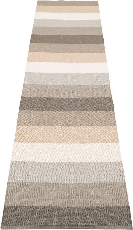 Passatoia da interno/esterno grigia/beige 70x300 cm Molly Clay – Pappelina