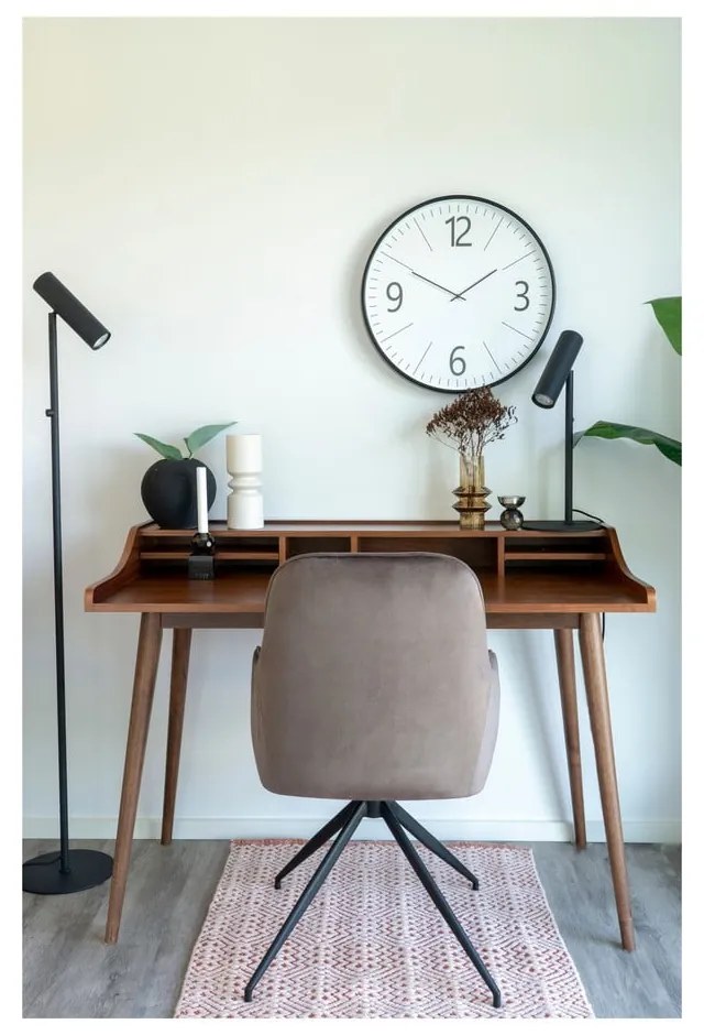 Sedia da pranzo marrone in imbottito Harbo – House Nordic