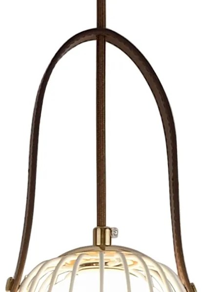 Klausen 111098 - Applique MEMORY 1xG9/4W/230V bianco/marrone