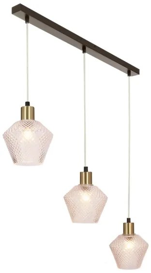 Lampadario a sospensione con filo GRENIKO 3xE14/40W/230V