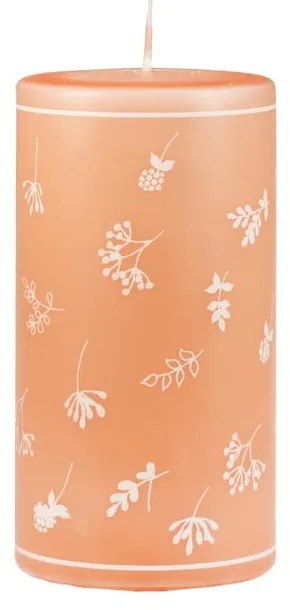 Candela arancione, tempo di combustione 87 h Fleur - Unipar