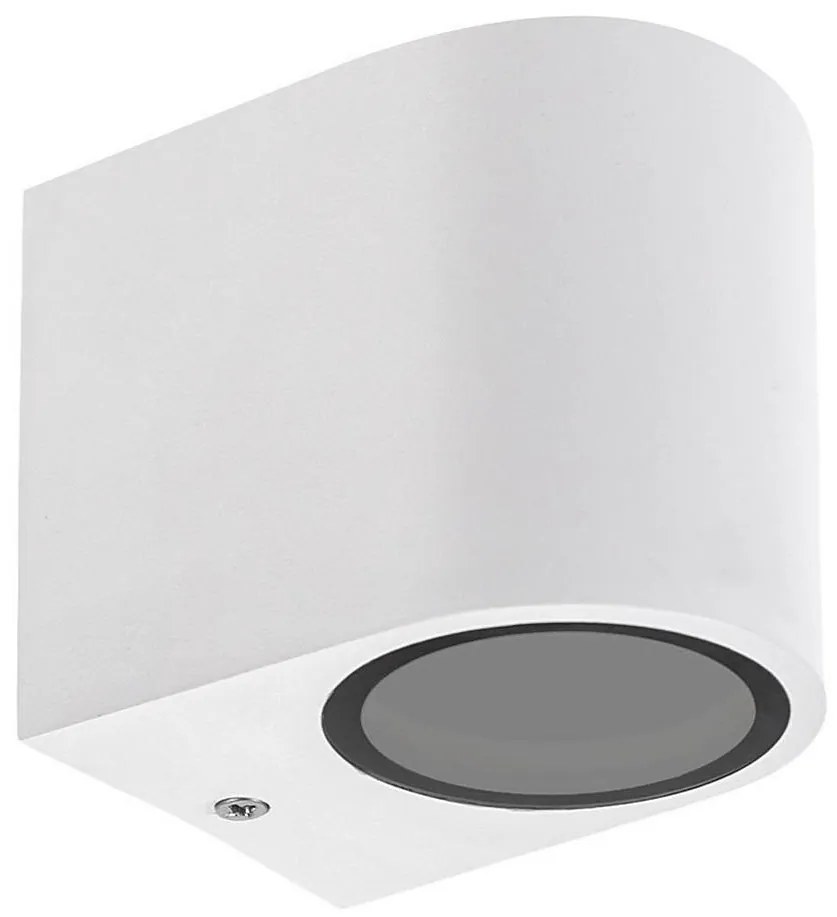 Applique da esterno PARETE 1xGU10/6W/230V IP54 bianca