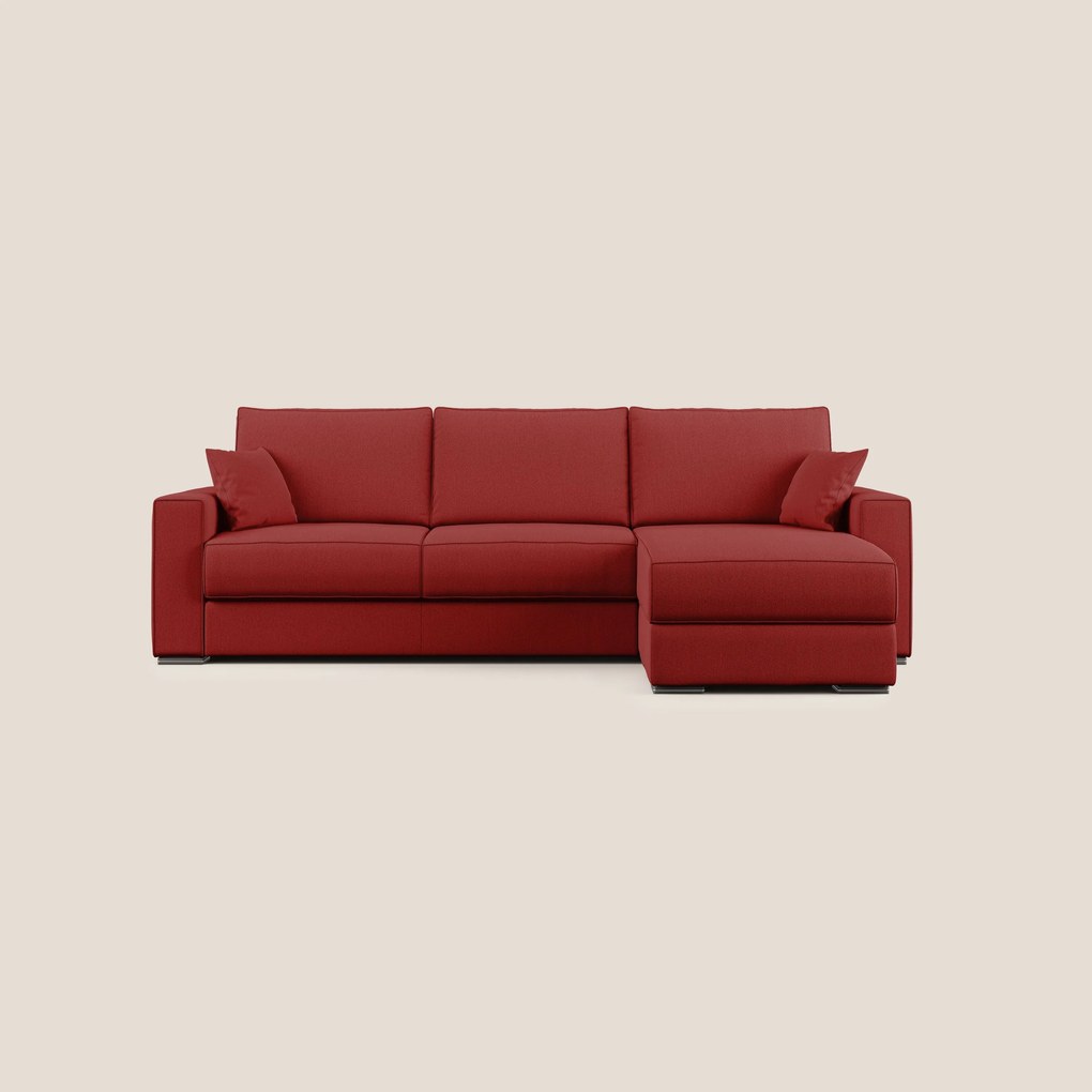 Dream Divano letto angolare in tessuto smacchiabile T05