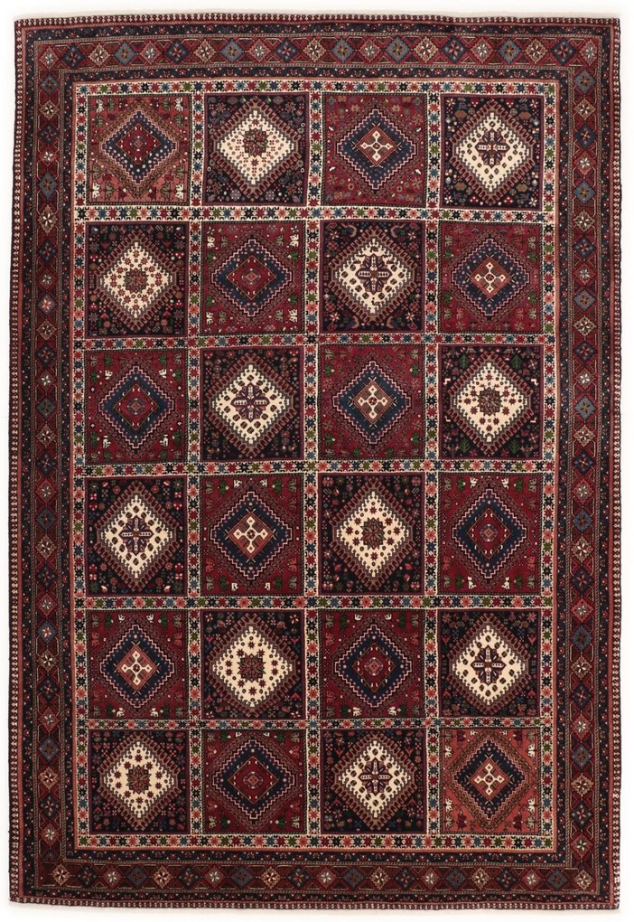 Yalameh Tappeto 300x200 (Iran) Annodato A Mano