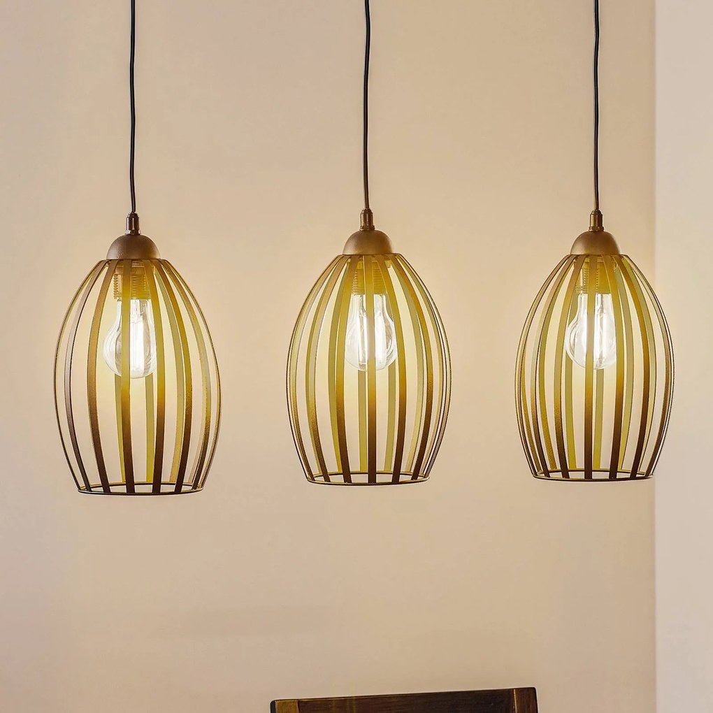 Lampada a sospensione Dali HELAM, dimmerabile, Nero, Soggiorno / Sala da pranzo, Metallo, Moderno, Lampada a sospensione