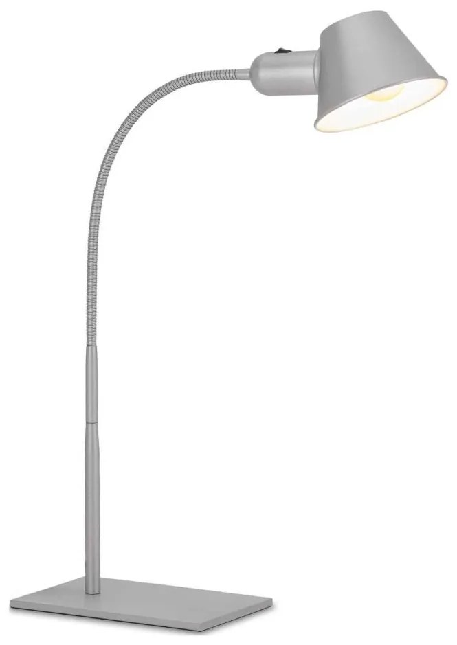 Brilo - Lampada da tavolo 1x E27/10W/230V cromo opaco