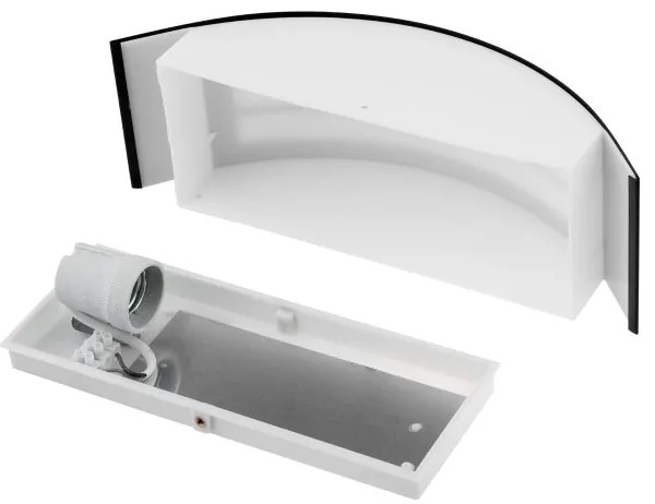 Applique da esterno 1xE27/14W/230V IP44 nero