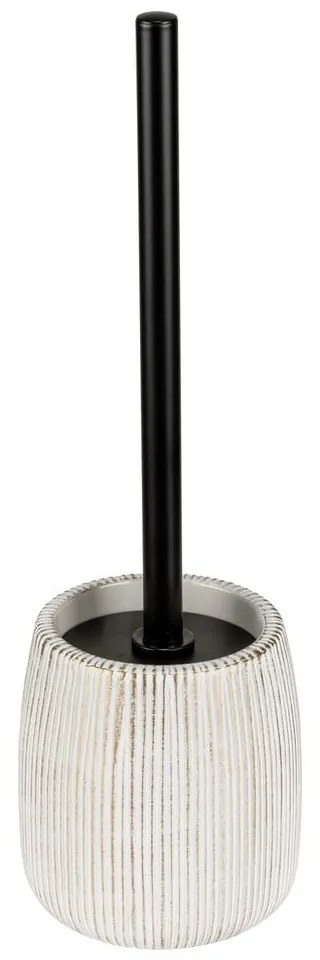 Scopino WC bianco opaco in ceramica Pascoli – Wenko