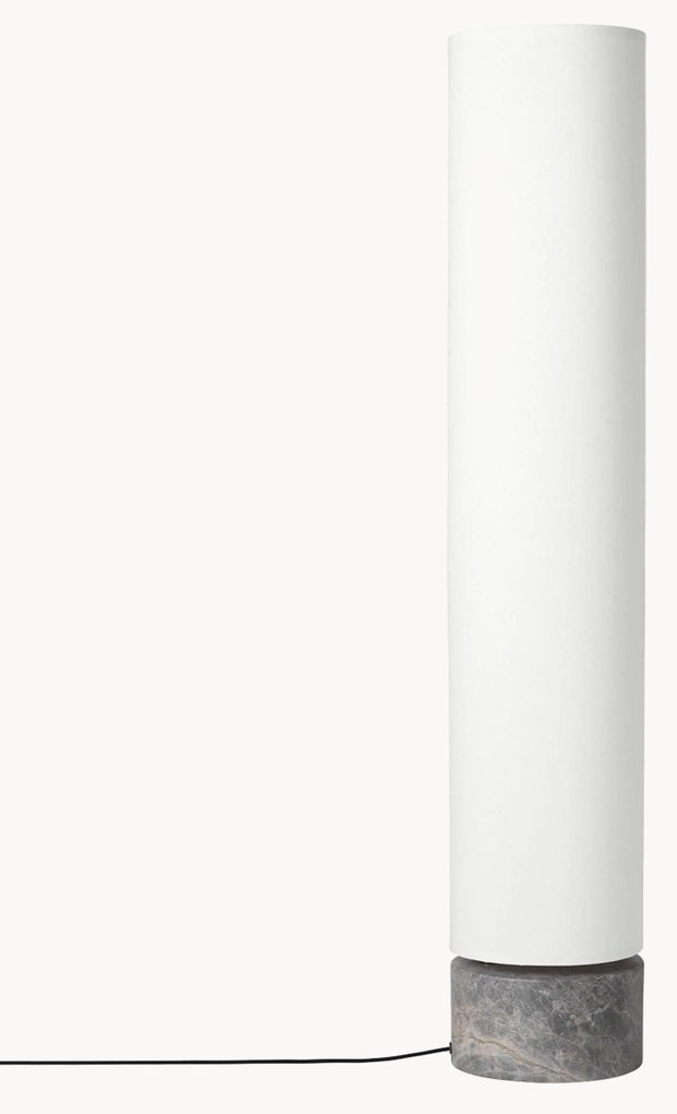 Lampada da terra a LED con luce regolabile e base in marmo Unbound, varie misure