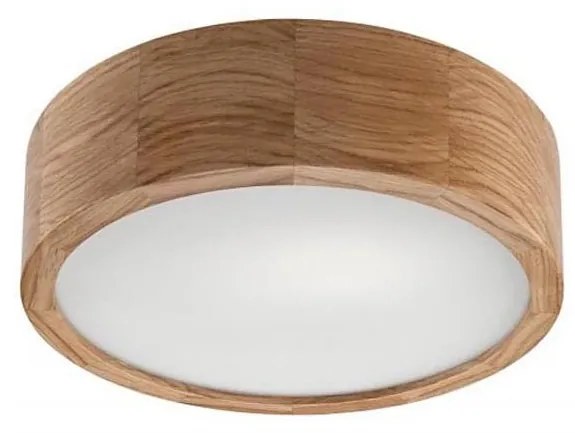 Plafoniera OAK 1xE27/60W/230V rovere Ø 27,5 cm