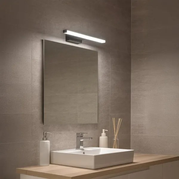 Illuminazione a LED per specchio da bagno MIRORE LED/5W/230V 30 cm IP44 nero